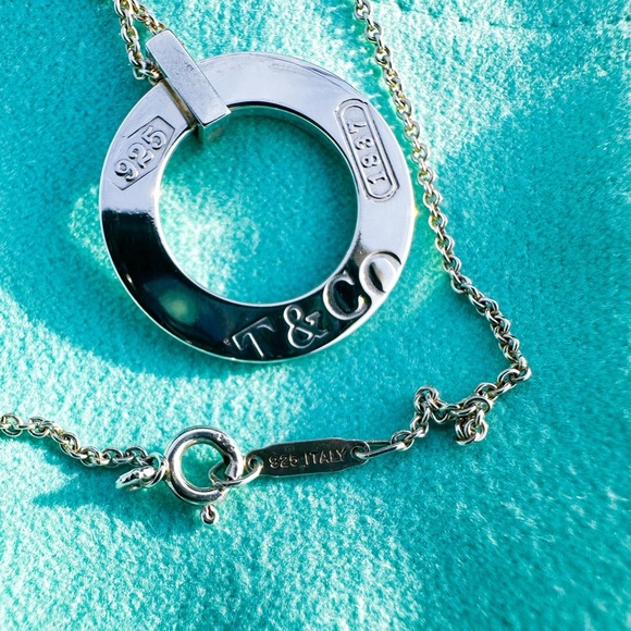 Tiffany and Co Retired 1837 Necklace Sterling Silver - Picture 4 of 6